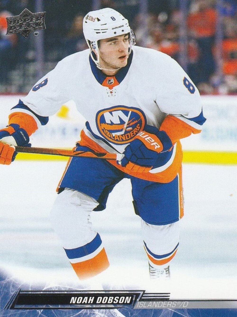 Noah Dobson 2022-23 Upper Deck Series 2 Hockey Card
